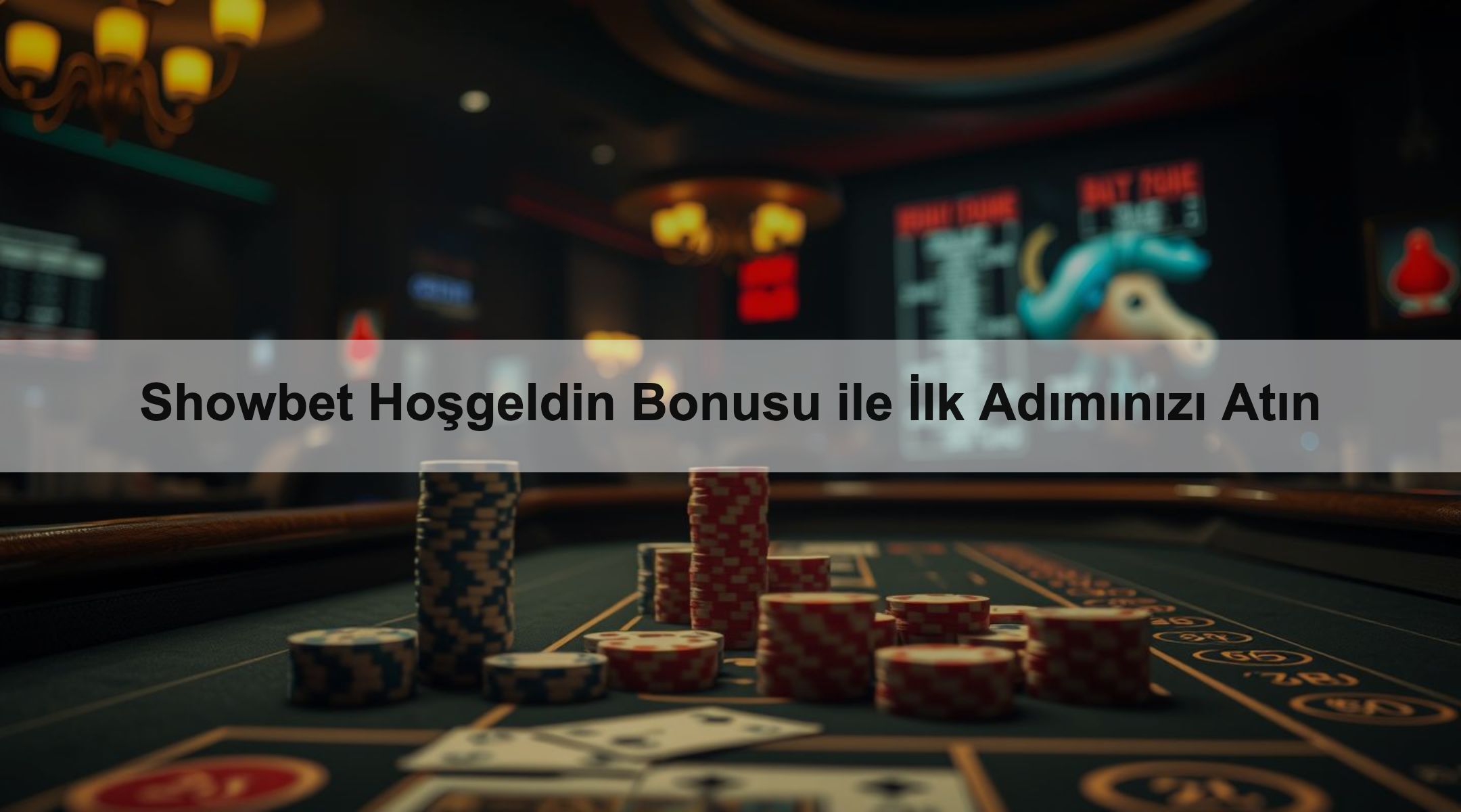 Showbet Hoşgeldin Bonusu ile İlk Adımınızı Atın 1 Showbet Hoşgeldin Bonusu ile İlk Adımınızı Atın